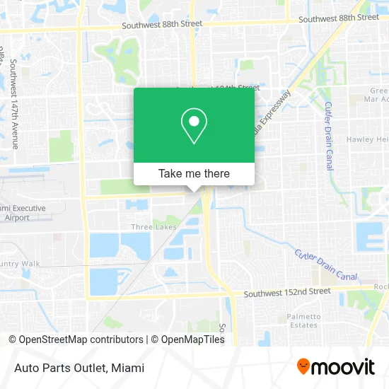 Auto Parts Outlet map