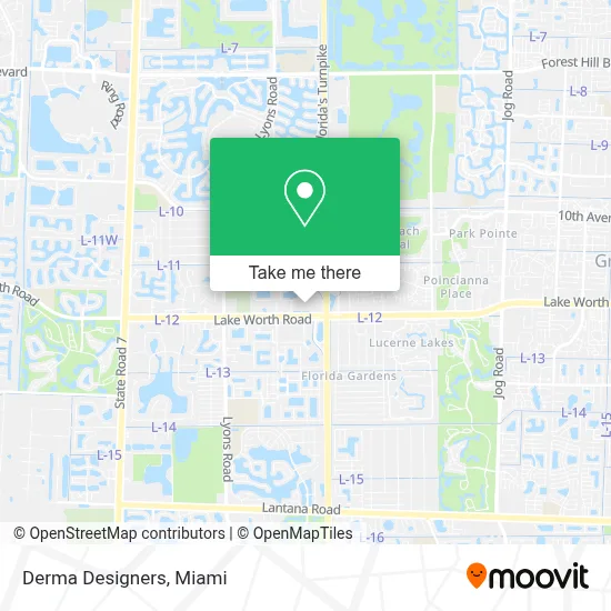 Derma Designers map