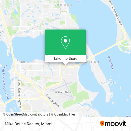 Mike Bouse Realtor map