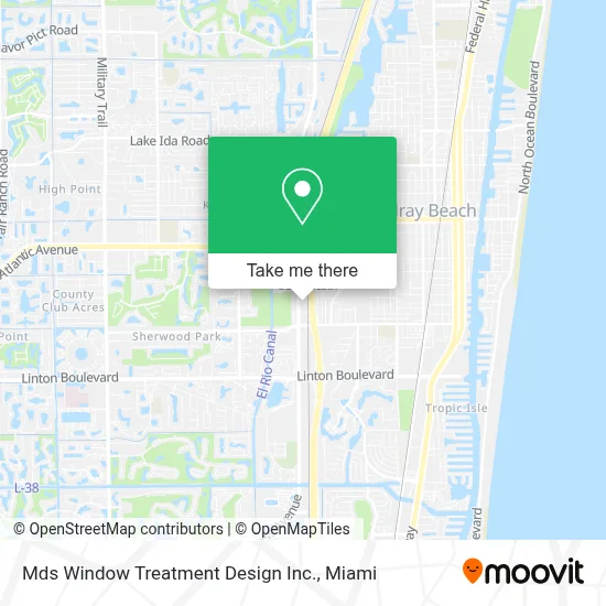 Mds Window Treatment Design Inc. map