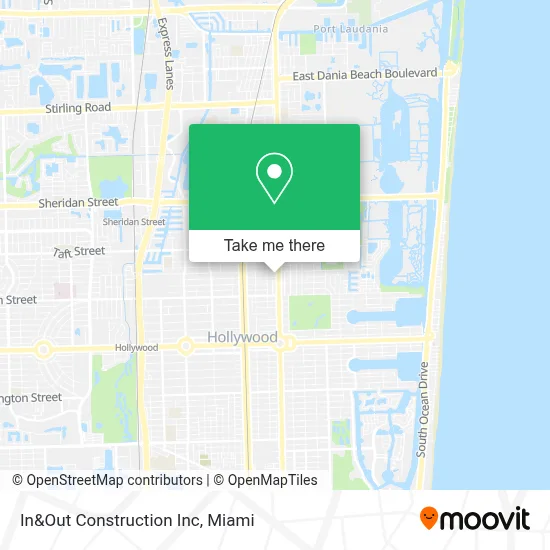 In&Out Construction Inc map
