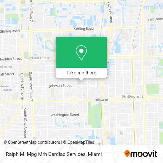 Ralph M. Mpg Mrh Cardiac Services map