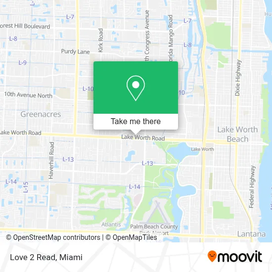 Love 2 Read map
