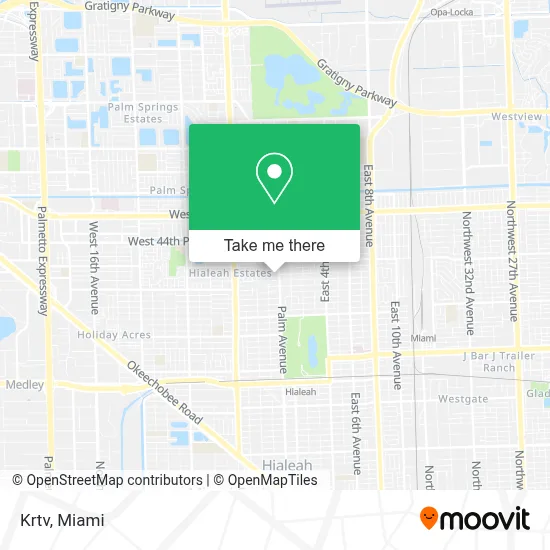 Krtv map