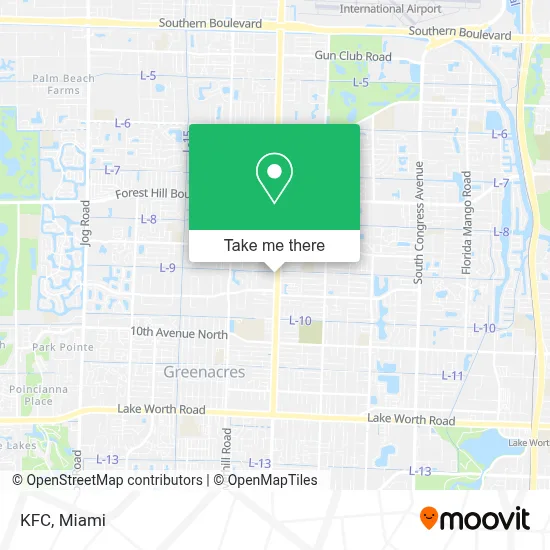 Kfc map