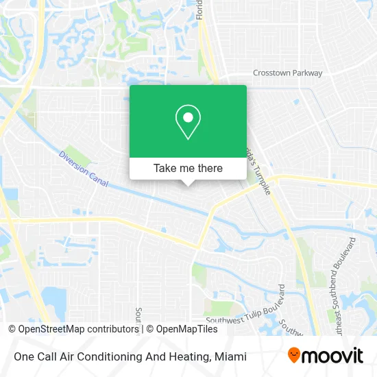 One Call Air Conditioning And Heating map