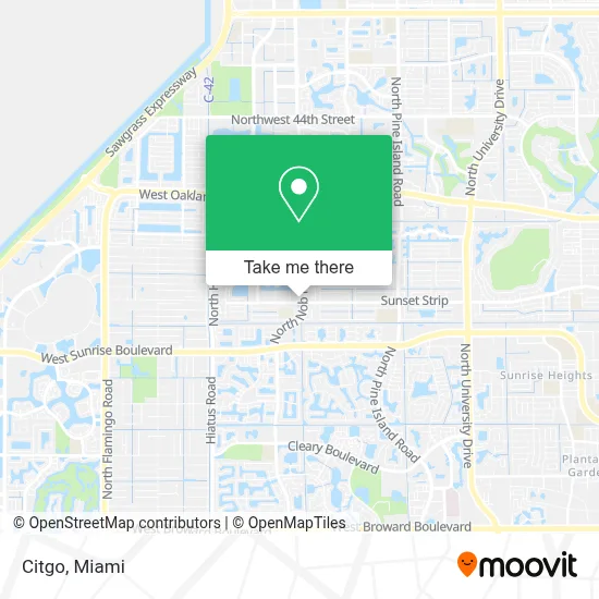 Citgo map