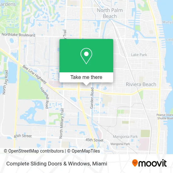 Complete Sliding Doors & Windows map