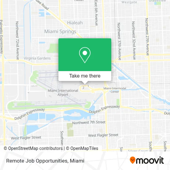 Remote Job Opportunities map