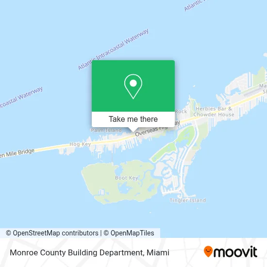 Monroe County Building Department map