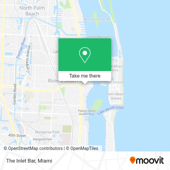 The Inlet Bar map