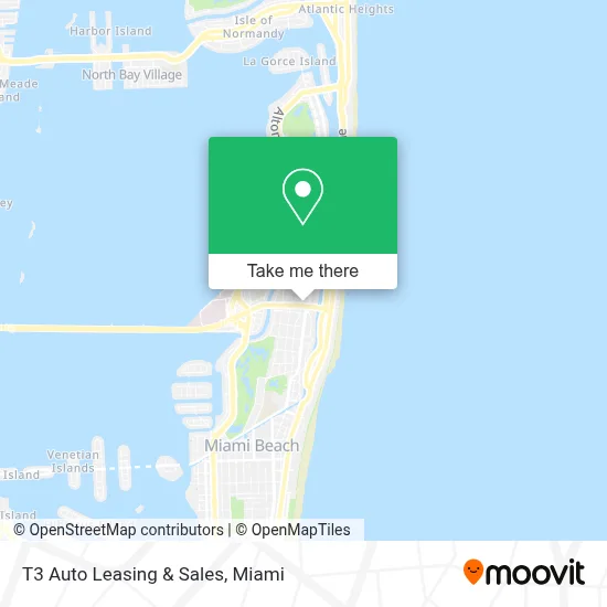 T3 Auto Leasing & Sales map