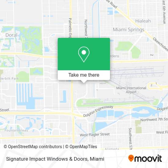 Signature Impact Windows & Doors map