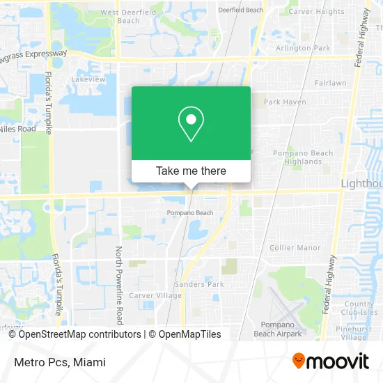 Metro Pcs map