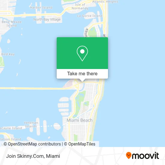 Join Skinny.Com map