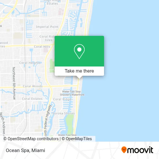 Ocean Spa map