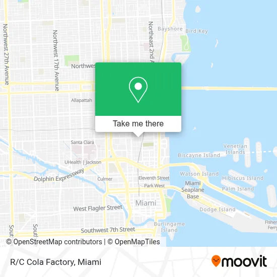 R/C Cola Factory map