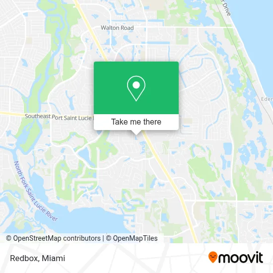Redbox map