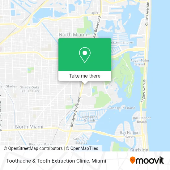 Toothache & Tooth Extraction Clinic map
