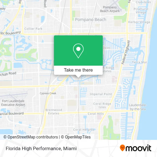Florida High Performance map