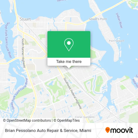 Brian Pessolano Auto Repair & Service map
