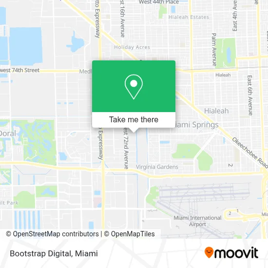 Bootstrap Digital map