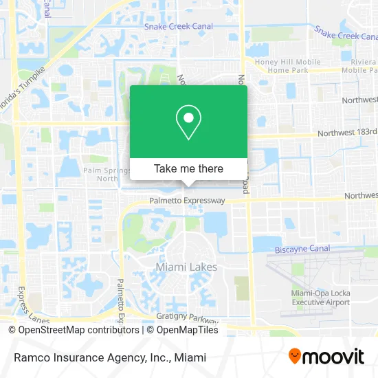 Ramco Insurance Agency, Inc. map