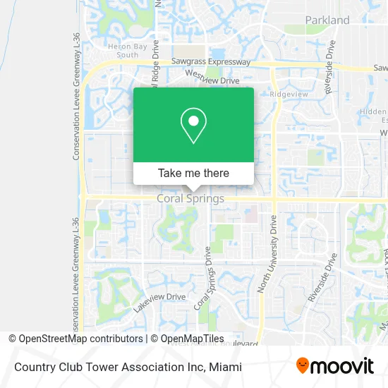 Country Club Tower Association Inc map