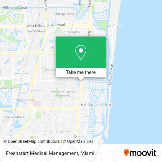Freshstart Medical Management map