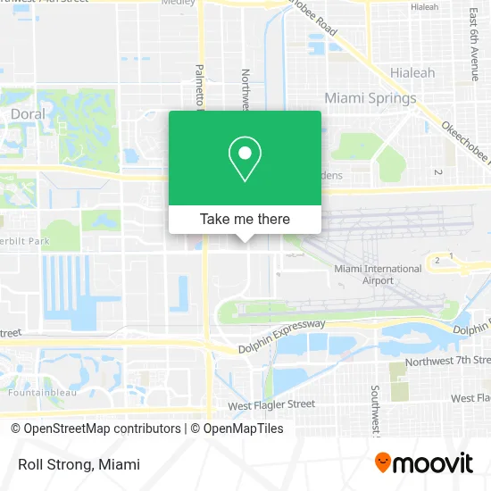 Roll Strong map