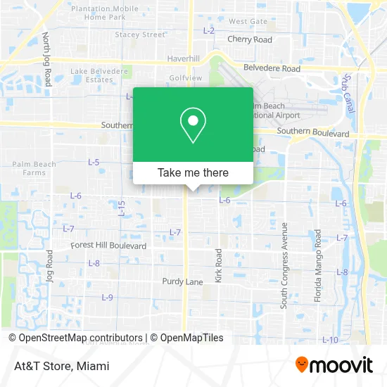 At&T Store map