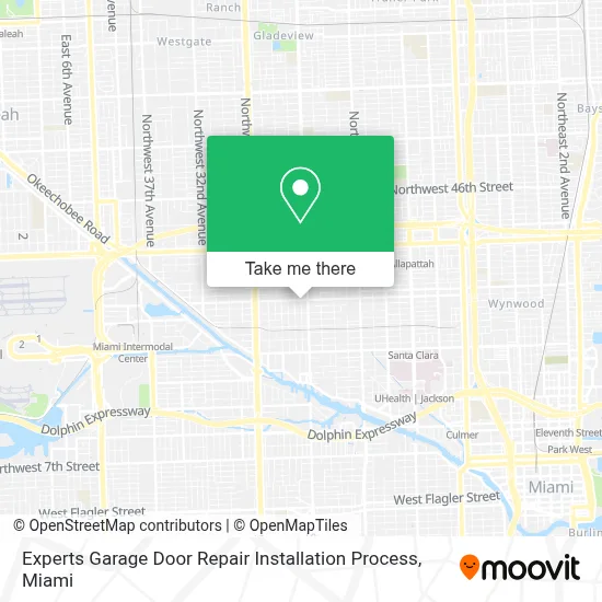 Experts Garage Door Repair Installation Process map