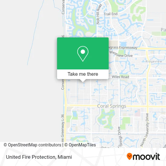 United Fire Protection map