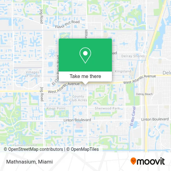 Mathnasium map