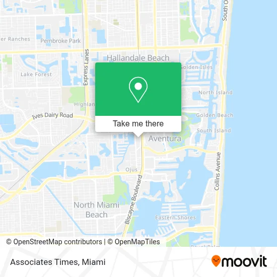 Associates Times map