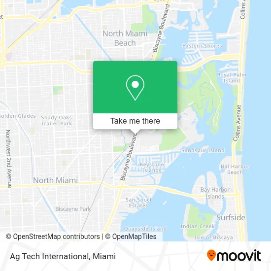Ag Tech International map