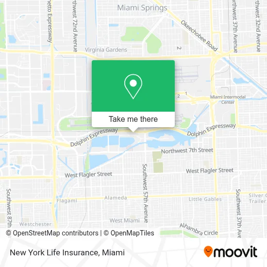 New York Life Insurance map