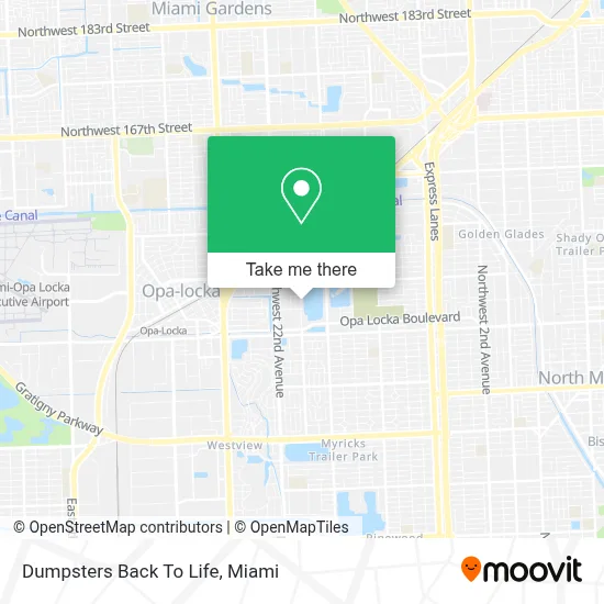 Dumpsters Back To Life map