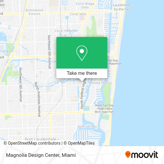 Magnolia Design Center map