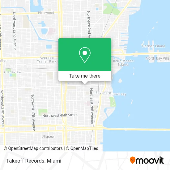 Takeoff Records map