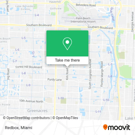 Redbox map