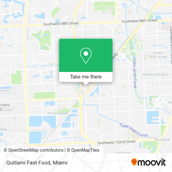 Quillami Fast Food map