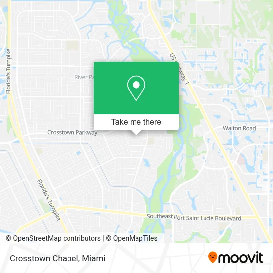 Crosstown Chapel map