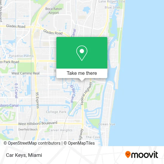 Car Keys map