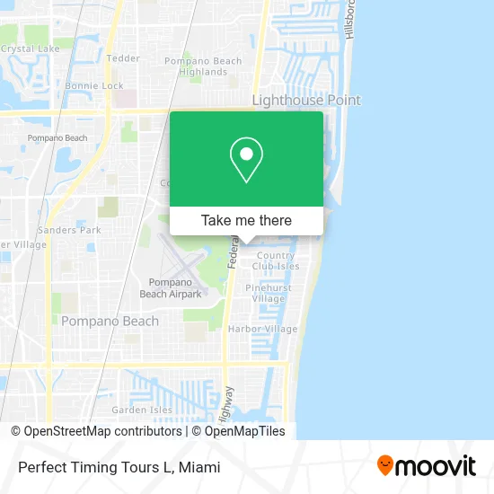 Perfect Timing Tours L map