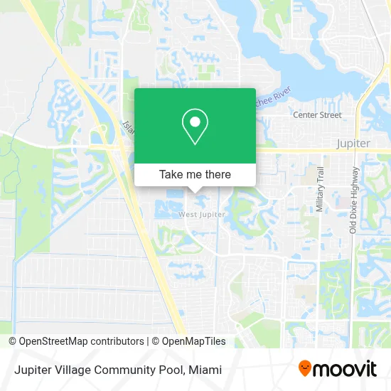 Jupiter Village Community Pool map