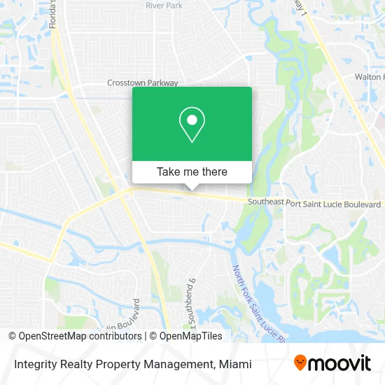 Integrity Realty Property Management map