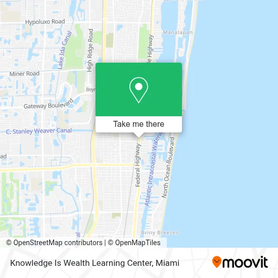 Knowledge Is Wealth Learning Center map