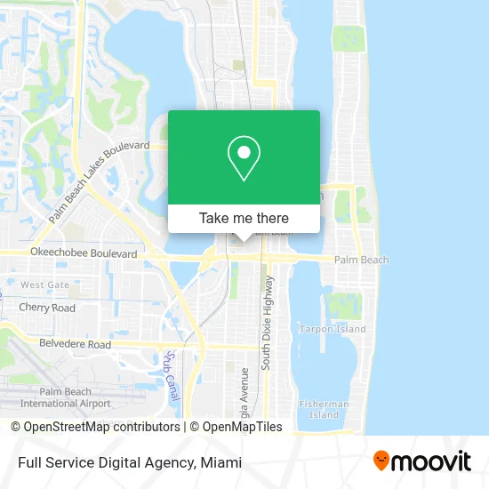 Full Service Digital Agency map