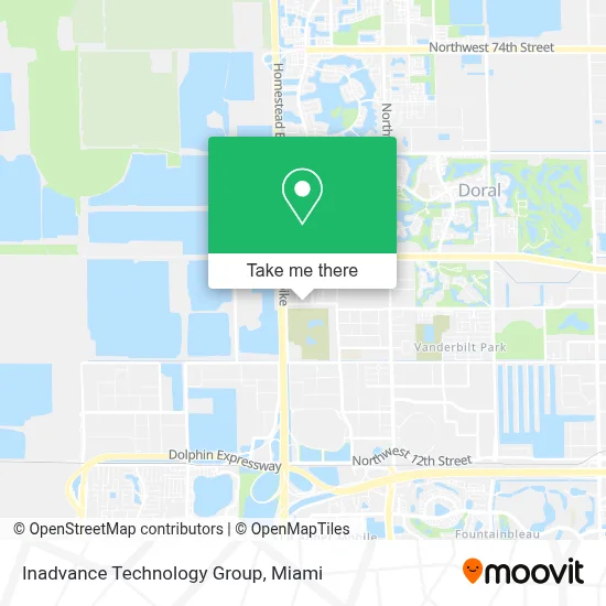 Inadvance Technology Group map